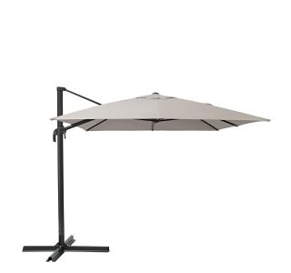 SENČNIK NATERIAL STRAN. AURA 290X390 RJAV ALU, JEKLO, 250G