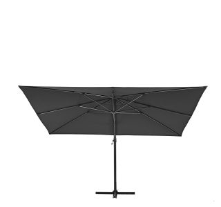 SENČNIK NATERIAL STRAN.AURA 290X390 T.SIV ALU, JEKLO, 250G