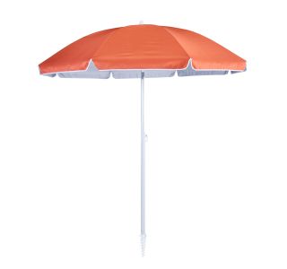 SENČNIK NATERIAL ZA PLAŽO VALI D200 ORANŽ. ALU, 160G