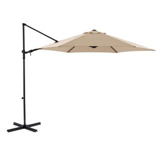 SENČNIK STRAN. POLAR II D290 RJAV 160G, 6 KOTNI