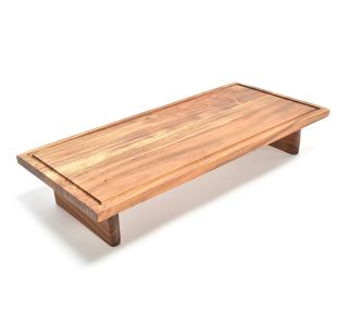 SERVIRNA DESKA 55X25X10 CM PRAVOKOTNA LESENA