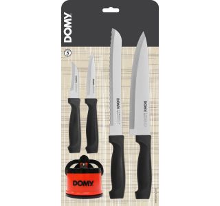 SET NOŽEV DOMY 4/1 SET NOŽEV IN BRUSILCA ZA NOŽE