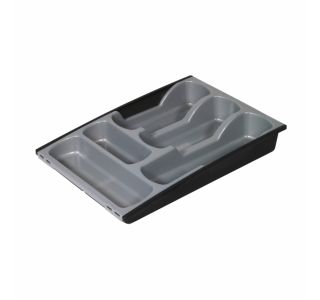 SHRANJEVANJE PRIBORA CURVER 30X42X6.5 CM SREBRNA KASETA ZA JEDILNI PRIBOR