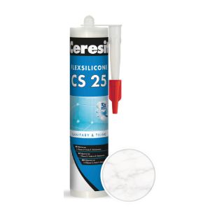 SILIKONSKA TESNILNA MASA HENKEL ACB CERESIT CS 25 102 MARBLE WHITE 280 ML