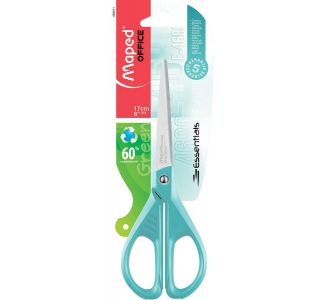 ŠKARJE MAPED ESSENTIAL ZELENE 17 CM