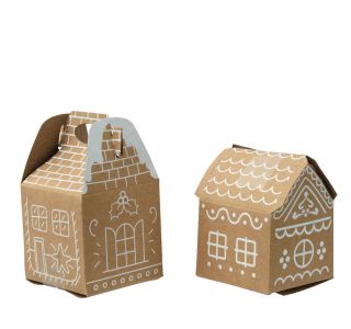 ŠKATLA ZA SHRANJEVANJE DECORIS DARILNA NOVOLETNA 5X5 CM