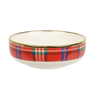 SKODELICA ZA KOSMIČE KAEMINGK 16X5X8 CM KARO VZOREC SKODELICA ZA KOSMIČE KAEMINGK 16X5X8 CM KARO VZOREC