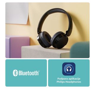 SLUŠALKE PHILIPS TAH3209BK SLUŠALKE PHILIPS TAH3209BK