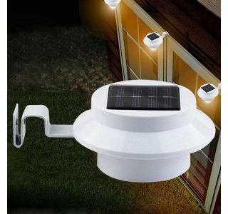 SOLARNA VRTNA SVETILKA FEROTEHNA BELA PVC SOLARNA VRTNA SVETILKA FEROTEHNA BELA PVC