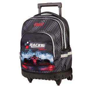 ŠOLSKA TORBA NA KOLESIH TARGET FORMULA 1 28635