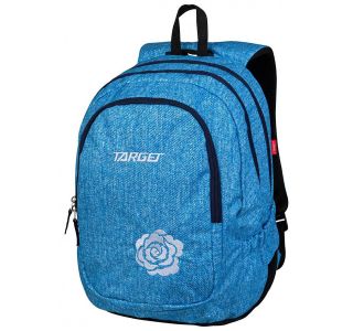 ŠOLSKI NAHRBTNIK TARGET 3 ZIP DUEL BRIGHT DENIM 26939