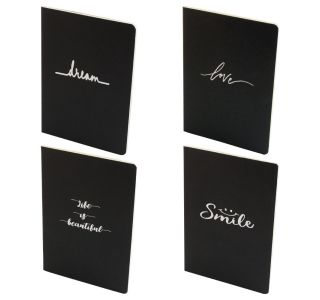 ŠOLSKI ZVEZEK SPREE A5 MP ČRTAN 40 L ČRN 40321