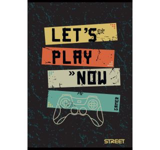ŠOLSKI ZVEZEK STREET GAMING A4 KARO 5 MM, 54 LISTOV, SORT ŠOLSKI ZVEZEK STREET GAMING A4 KARO 5 MM, 54 LISTOV, SORT