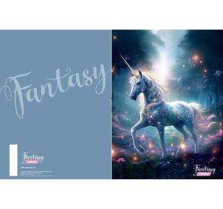 ŠOLSKI ZVEZEK TARGET A4 BREZČRTEN FANTASY 27020