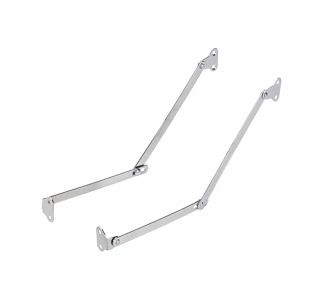 DRŽALO PADAJOČIH VRAT HETTIH DIY 250 MM, BELA, V ZAVOJU STA 2 KOSA