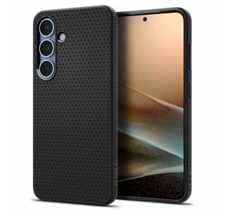 SPIGEN LIQUID AIR SILIKONSKI OVITEK ZA SAMSUNG GALAXY S25 5G ČRN