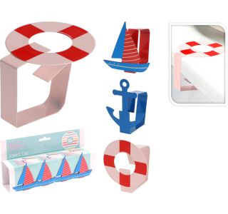 SPONKA/ZAPIRALO EH 4/1 DRŽALO ZA PRT MORSKI MOTIV KOVINSKI