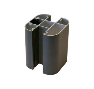 STEBRIČEK ZA WPC OGRAJO ALU 2000X80X80 MM