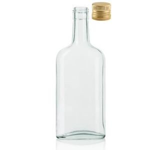 STEKLENICA ZA VLAGANJE VETRO PLOSKA 1000ML + ZAMAŠEK