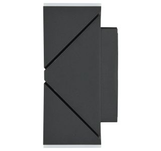 STENSKA VRTNA SVETILKA E2 LYRA 2X6W NW ANTRACIT