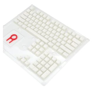 STIKALA ZA TIPKOVNICO REDRAGON SCARAB A130 BELA, DOUBLE SHORT, PBT