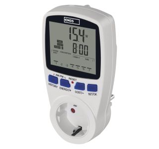 STIKALNI SIGNALNI ELEMENT EMOS MERILNIK PORABE ENERGIJE OD 2W DO 3680W 230V AC