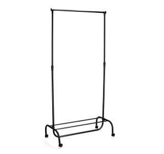 STOJALO ZELLER PRESENT ZA OBLEKO NA KOLESIH 86X43X108-175CM STOJALO ZELLER PRESENT ZA OBLEKO NA KOLESIH 86X43X108-175CM