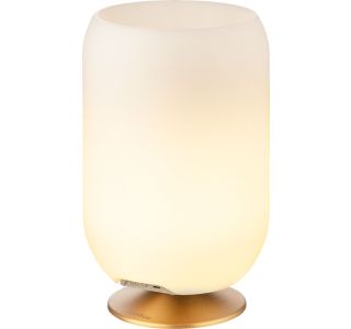 STOJEČA VRTNA SVETILKA KOODUU LED ATMOS BRASS, 3V1 ZVOČNIK+HLADILNIK PIJAČ