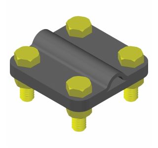 STRELOVODNI PRIBOR HERMI SPONKA MERILNA KON02 3X58 RF-V, 8-10 MM STRELOVODNI PRIBOR HERMI SPONKA MERILNA KON02 3X58 RF-V, 8-10 MM