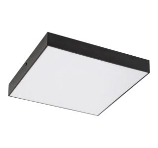 STROPNA VRTNA SVETILKA RABALUX TARTU 18W ČRNA KVADRATNA