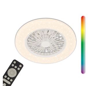 STROPNI VENTILATOR BRILONER GALA LED 15W BELA
