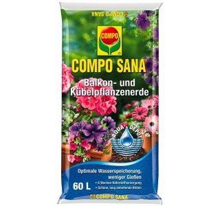 SUBSTRAT ZA PRIDELAVO COMPO ZEMLJA BALKON 60 L SUBSTRAT ZA PRIDELAVO COMPO ZEMLJA BALKON 60 L