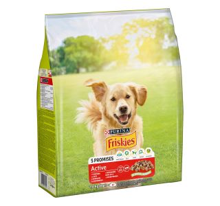 SUHA HRANA ZA PSA FRISKIES BRIKETI ACTIVE MESO 2.4 KG SUHA HRANA ZA PSA FRISKIES BRIKETI ACTIVE MESO 2.4 KG