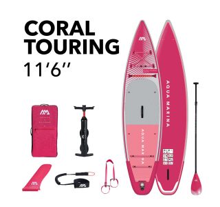 CORAL TOURING 11'6' BT-23CTPR RASPBERRY