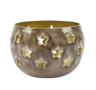 SVEČNIK DECORIS ZA ČAJNE SVEČKE ŽELEZEN SIV 10X10X7 CM SVEČNIK DECORIS ZA ČAJNE SVEČKE ŽELEZEN SIV 10X10X7 CM