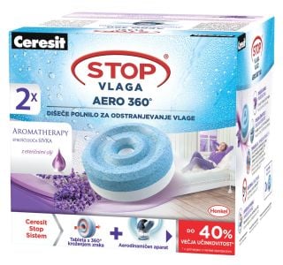 STOP AERO 360&deg; 2X450 G SIVKA