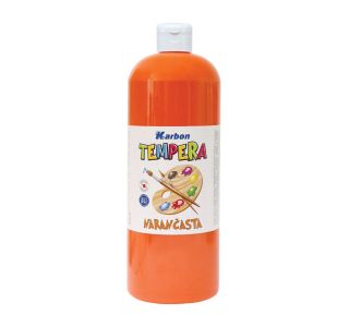 TEMPERA BARVA KARBON ORANŽNA 1L