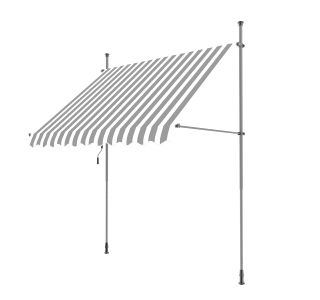 250X130 CM MOD. 1510 BALKONSKA, SIVA/BELA