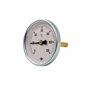 TERMOMETER JAKO BIMETALNI FI 80 0-60 ST. L=45, 12.7 MM (1/2 -)