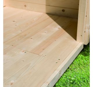 TLA ZA LESENO HIŠKO KARIBU BASTRUP 5, 280X1.9X280 CM