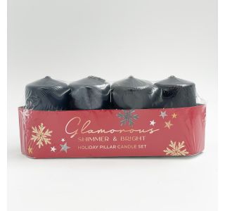 TOP SVEČA MULLER ADVENT GLAMOROUS ČRNA MIX 40X70