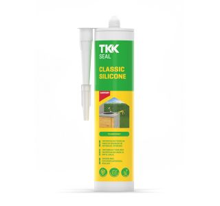 TRAJNOELASTIČNA TESNILNA MASA NA ACETATNI OSNOVI 280 ML ČRNA.
