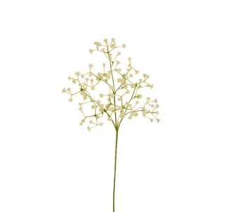UMETNO CVETJE EVERGREENS GYPSOPHILLA NA STEBLU KREM 51 CM