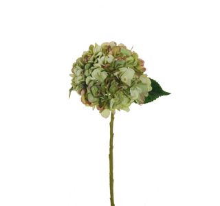 UMETNO CVETJE EVERGREENS HORTENZIJA JULIET ZELENA/VIJOLA 50 CM