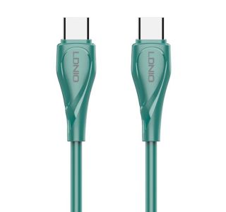USB KABEL LDNIO ZA POLNJENJE IN PODATKE (C-C) 65W 2M WHITE LC612 USB KABEL LDNIO ZA POLNJENJE IN PODATKE (C-C) 65W 2M WHITE LC612