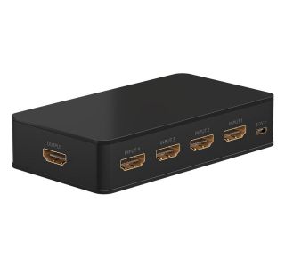USB RAZDELILEC (HUB) GOOBAY HDMI 4 NA 1 4K PRETVORNIK