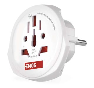 USMERNIK EMOS POTOVALNI ADAPTER P055E BEL