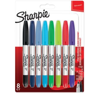 USTVARJALNI SET SHARPIE MARKER SHARPIE DUO 8/1 FINE/ULTRAFINE SORT USTVARJALNI SET SHARPIE MARKER SHARPIE DUO 8/1 FINE/ULTRAFINE SORT