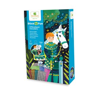 USTVARJALNI SET STICK'N FUN MOZAIK, DINOZAVRI