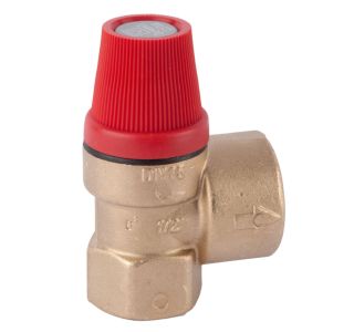 VARNOSTNI VENTIL KOVINA VV 612 3BAR 12.7 MM(1/2)-19 MM(3/4)